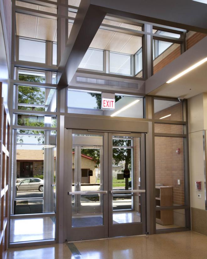 Dunning Branch Library | Ellison Bronze - Custom Crafted Balanced Doors