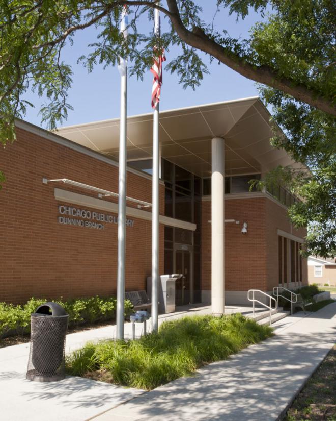 Dunning Branch Library | Ellison Bronze - Custom Crafted Balanced Doors