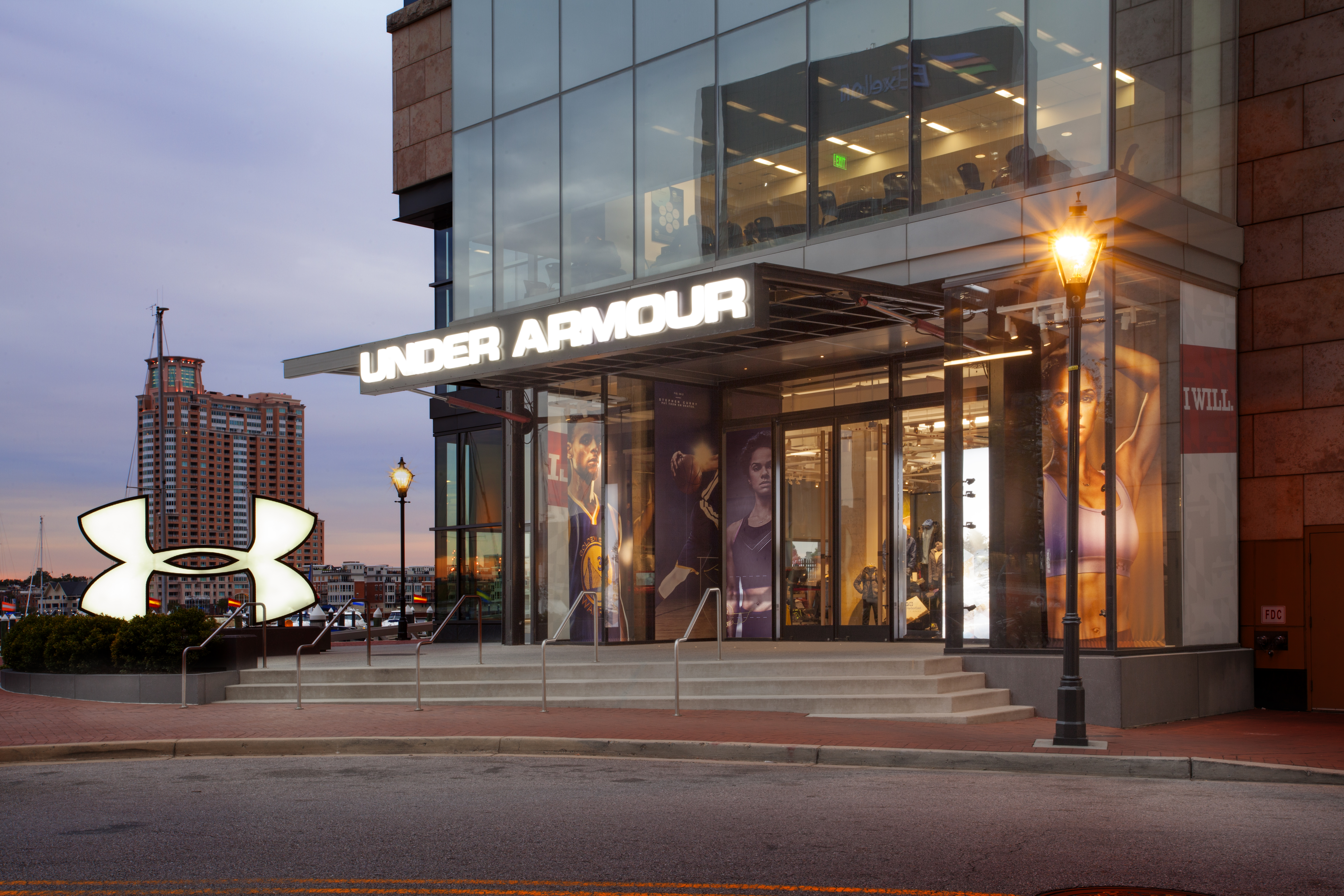 Under Armour Brand House (Baltimore) | Ellison Bronze - Crafted Balanced Doors