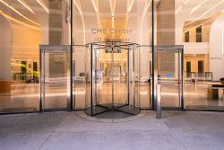 revolving doors around city square