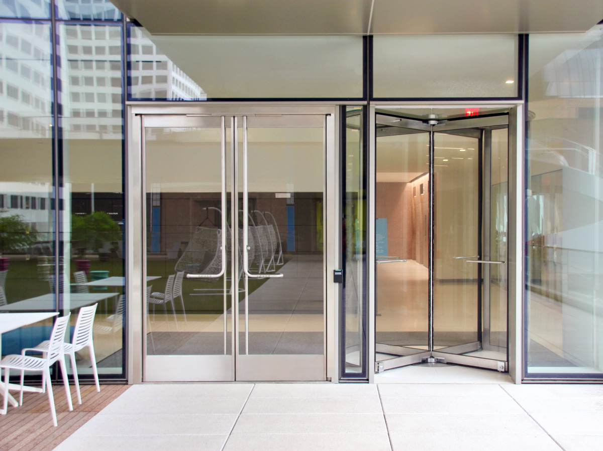 Houston Center Ellison Balanced Doors