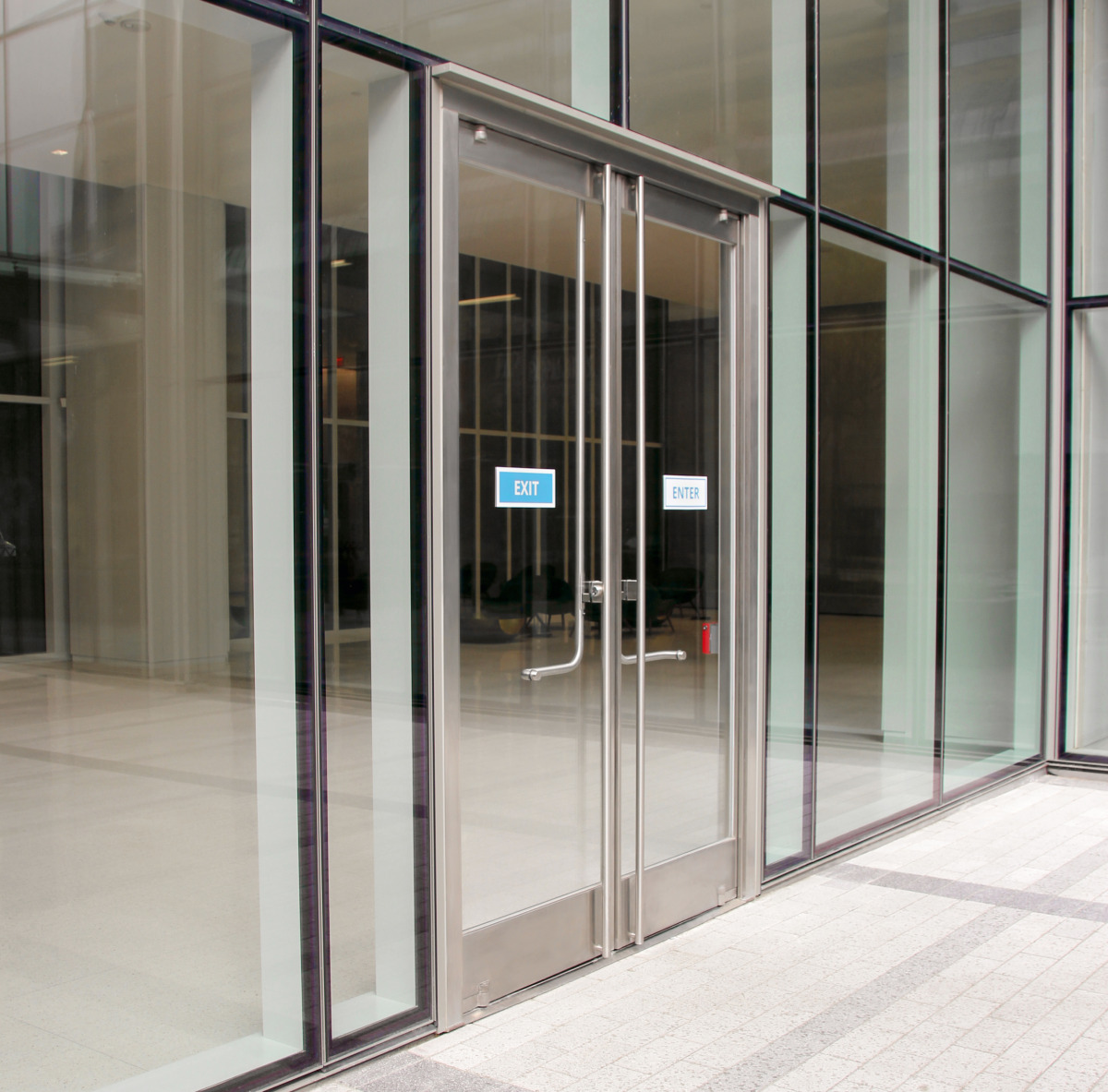 Houston Center Ellison Balanced Doors