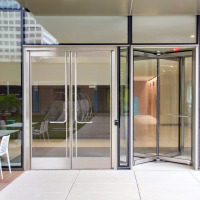 Houston Center Ellison Balanced Doors