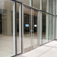 Houston Center Ellison Balanced Doors